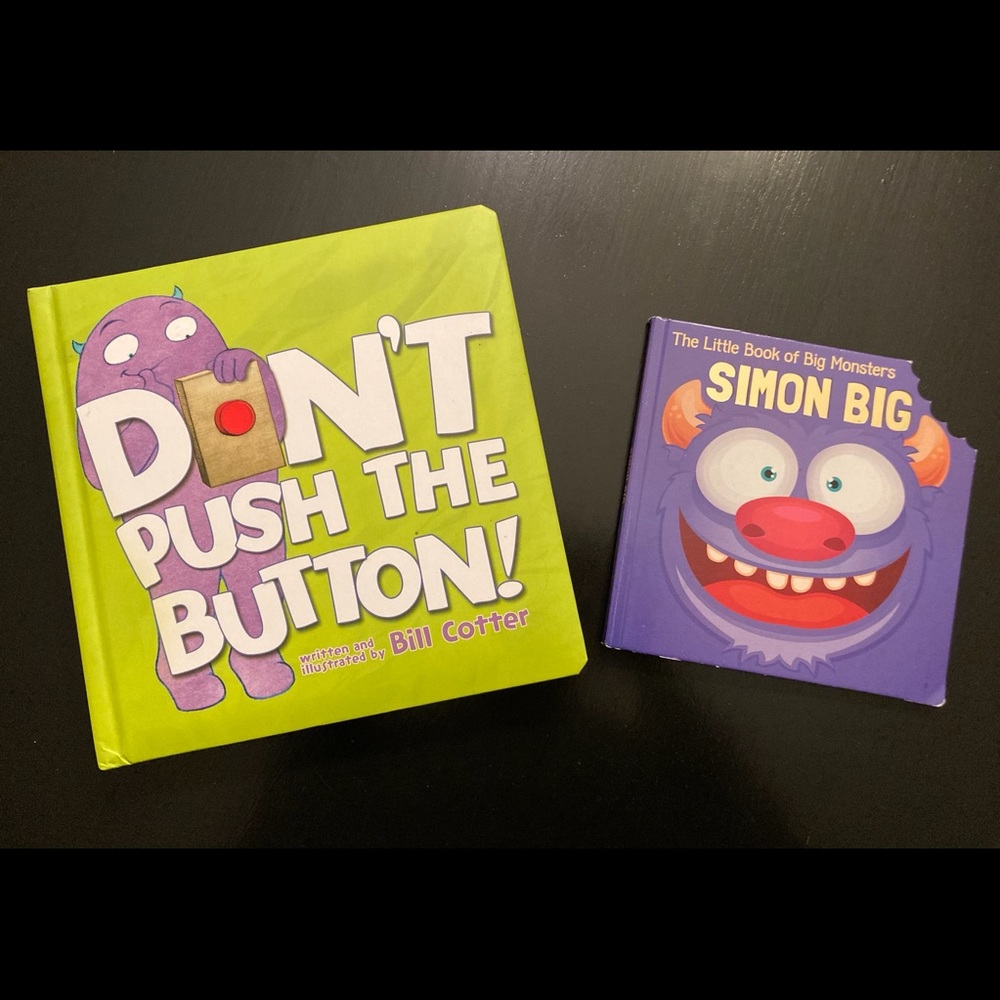 Purple Monster Board Book Set